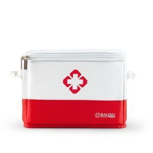 Аптечка-органайзер для медикаментов из водонепроницаемой ткани MVM PC-18 M WHITE (без лекарств)