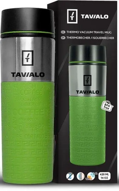 Термокружка Tavialo 420 мл (зелена)