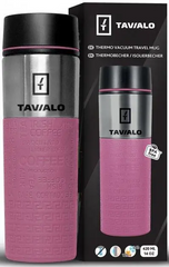 Термокружка Tavialo 420 мл (розовая)