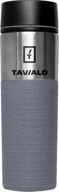 Термокружка Tavialo 420 мл (сіра)