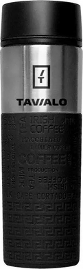 Термокружка Tavialo 420 мл (чорна)