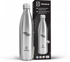 Термобутылка Tavialo 1 литр (серебристая)