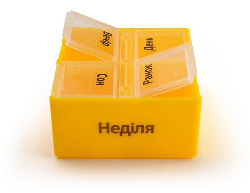 Органайзер для таблеток 7 дней MVM PC-02 GREEN