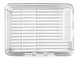 Cушка для посуду з органайзером і піддоном MVM DR-02 WHITE (біла)