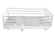 Cушка для посуду з органайзером і піддоном MVM DR-02 WHITE (біла)