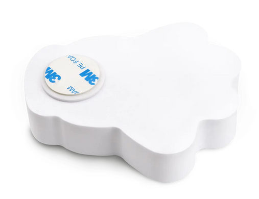 Обмежувач закриття дверей MVM BS-18 WHITE (на клейкій основі)