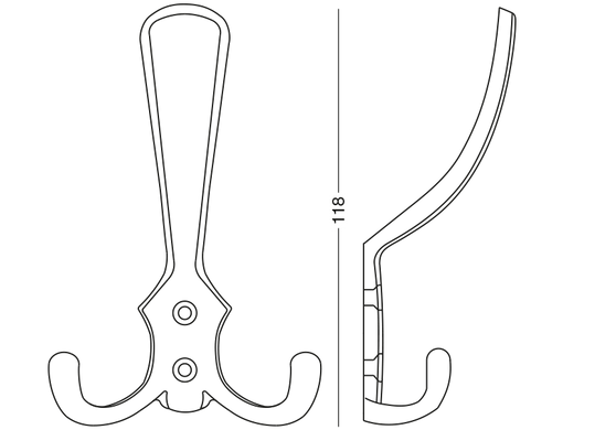 Гачок меблевий Linde Z-375 MC