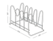 Сушка для посуды без поддона MVM DR-03 MC