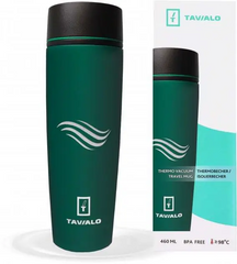 Термокружка Tavialo 460 мл (зеленая)