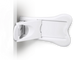 Замок для шкафа-купе MVM BS-19 WHITE (самоклеющийся) (2 шт)
