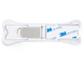 Замок для шкафа-купе MVM BS-19 WHITE (самоклеющийся) (2 шт)
