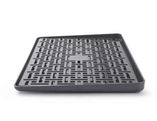 Cушка для посуду з піддоном без органайзера MVM DR-04 GRAY (сіра)