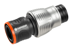 Коннектор с аквастопом Gardena Premium 19 мм (3/4")