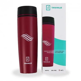 Термокружка Tavialo 460 мл (бордова)