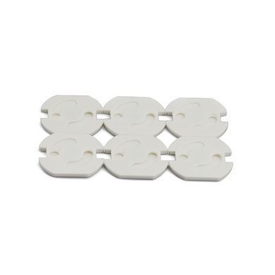Заглушки для розеток MVM BS-13 WHITE (клеящиеся) 6 шт.