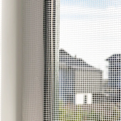 Антимоскітна сітка на вікно MVM (0,9 х 1,5 м) (на клейкій основі) (біла)
