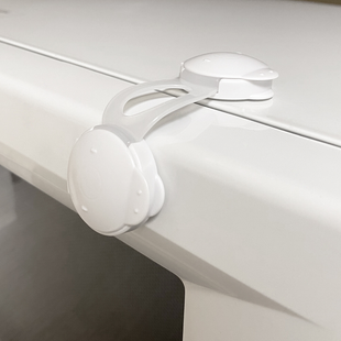 Замок блокіратор універсальний MVM BS-14 WHITE (на клейкій основі) 2 шт.