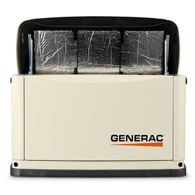Генератор газовий Generac (8 кВт, однофазний) з автоматичним запуском