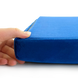Комплект пуфів складний з відділеннями для зберігання велюровий (синій)