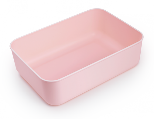 Контейнер для зберігання MVM FH-10 LIGHT PINK XS пластиковий, світло-рожевий