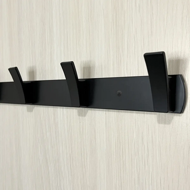 Вішалка для одягу на 5 гачків MVM HA-02/5 BLACK
