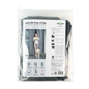 Москітна сітка на двері на магнітах MVM (0,82 м х 2 м)