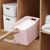 Контейнер для зберігання MVM FH-14 XXL LIGHT PINK пластиковий світло-рожевий